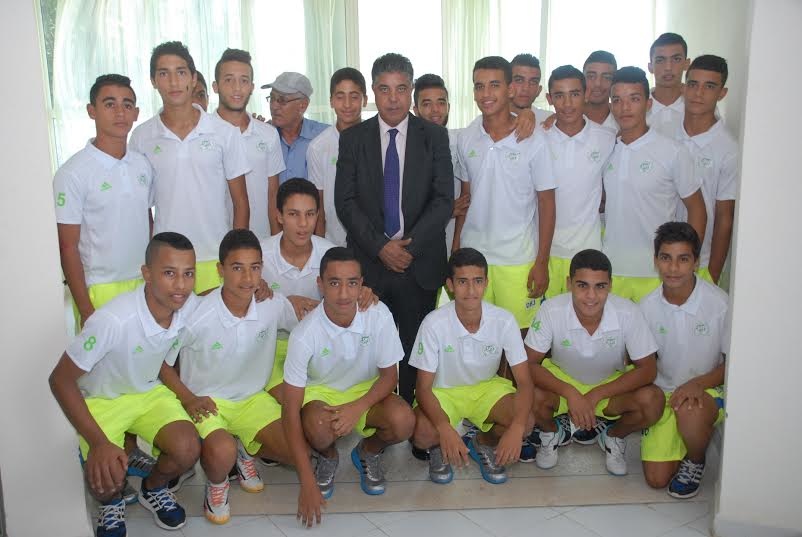 الدفاع الجديدي يفتتح رسميا مركز تكوين اللاعبين