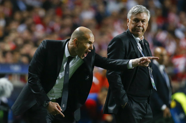 ايقاف زيدان لمدة 3 أشهر