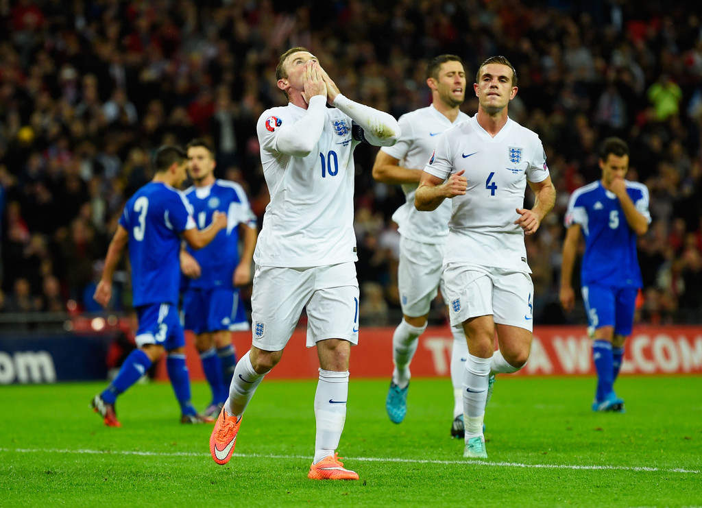 تصفيات كأس اوروبا 2016: انجلترا لفوز رابع في مئوية روني