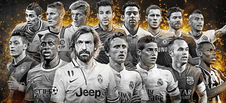 الفيفا يكشف عن لائحة لاعبي خط الوسط المرشحين لمنتخب العالم