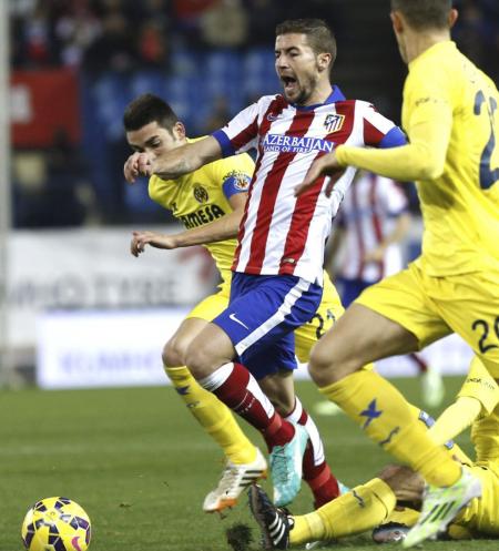 اتليتيكو حامل اللقب يخسر على أرضه أمام فياريال في اسبانيا