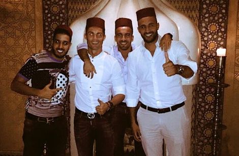 رونالدو عاش ليلة من ألف ليلة بمراكش !