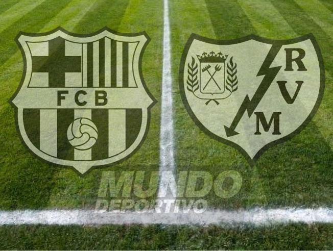 التشكيلة الرسمية لبرشلونة امام رايو فاليكانو