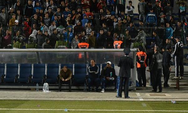 الزواغي بقي حبيس مقاعد البدلاء بعد نهاية المباراة