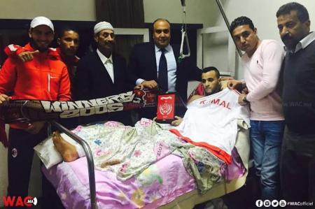 الجامعة تتكفل بمصاريف علاج كمال