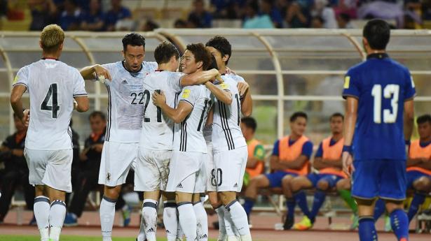 تصفيات مونديال 2018: اليابان تحقق الفوز الاول على حساب تايلاند