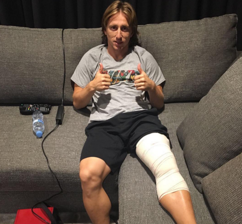 مودريتش يشكر جماهير الريال