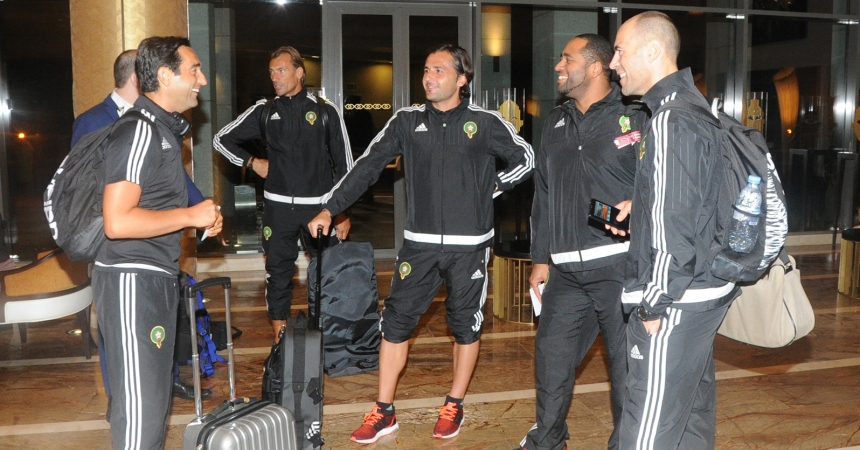 أول حصة تدريبية للأسود بمالابو