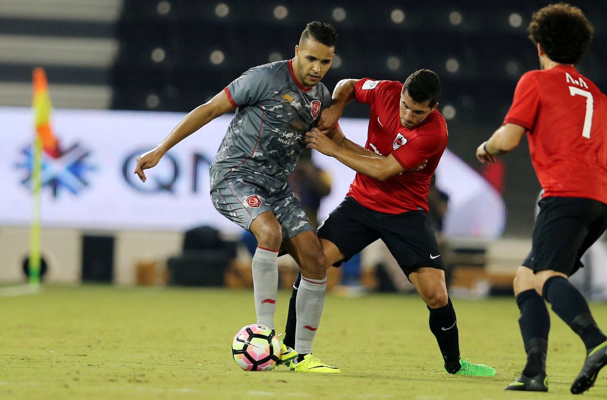 العرابي يهز الشباك وينقذ لخويا من الهزبمة