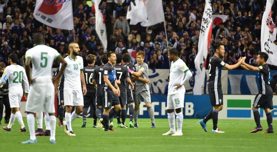 تصفيات مونديال-2018/منطقة آسيا: اليابان تفوز على السعودية (2-1)