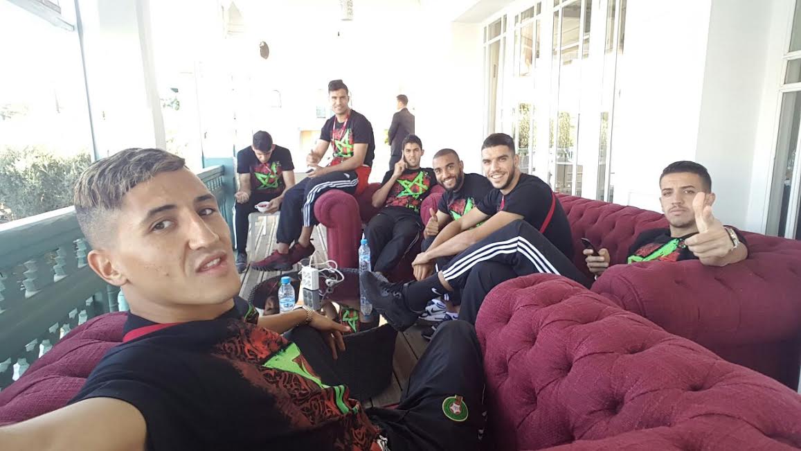 هذا مايقوم به لاعبو المنتخب المغربي اليوم قبل مواجهة كوت ديفوار