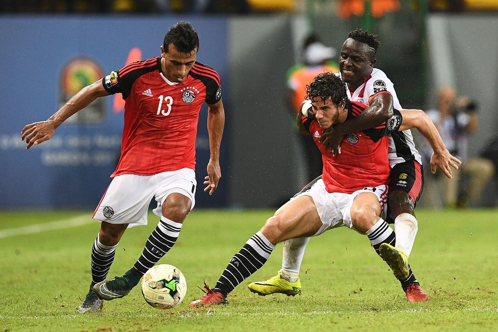 هدف قاتل يهدي مصر الفوز على أوغندا في كأس الأمم الافريقية