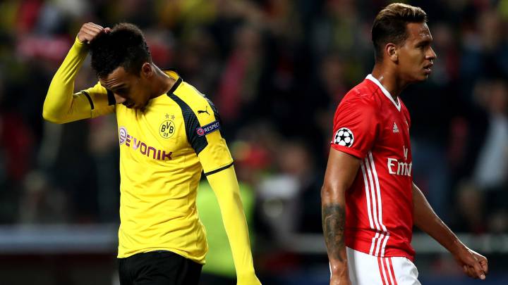 عصبة ابطال اوروبا: بنفيكا يفوز بهدف ويعاقب دورتموند على إهدار الفرص