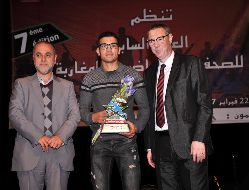 الجمعية المغربية للصحافة الرياضية تكرم نجوم الفن والرياضة