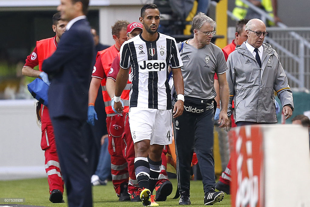 الإصابة تبعد بنعطية عن لقاء سامبدوريا