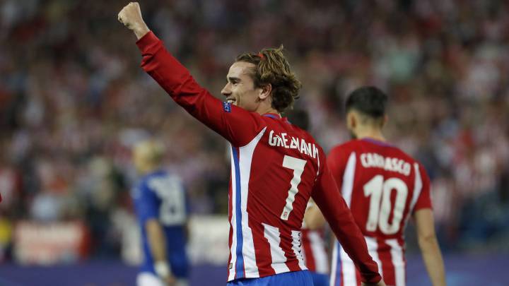 غريزمان يقود أتليتيكو مدريد للفوز على ليستر سيتي بضربة جزاء مثيرة للجدل