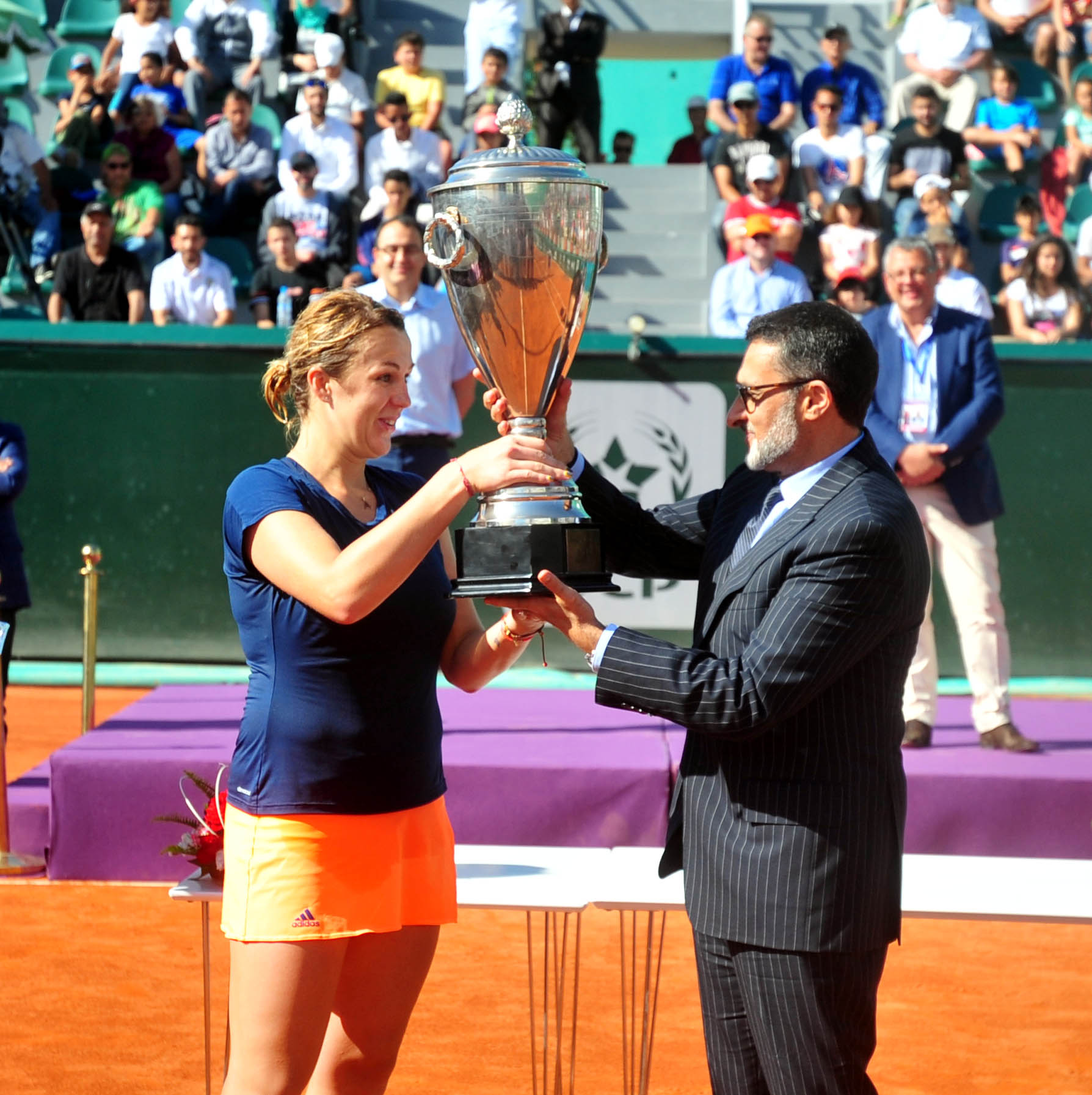 جائزة للا مريم لكرة المضرب: الروسية أناستازيا بافليوتشينكوفا تتوج بطلة للدورة 17