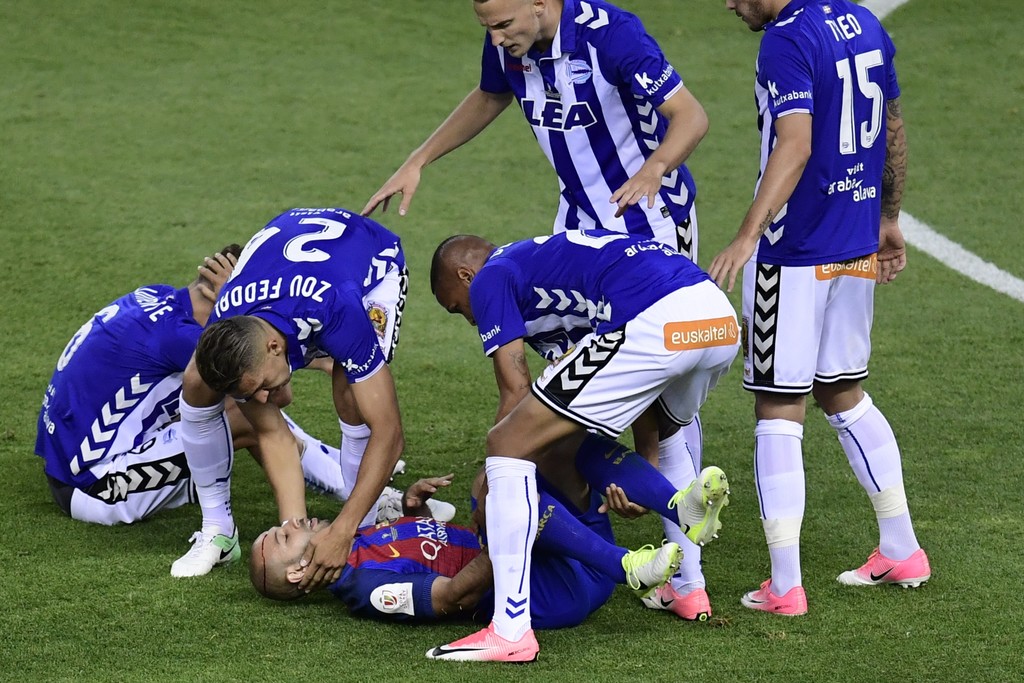 إصابة ثلاثية تضرب ماسكيرانو في نهائي كأس إسبانيا