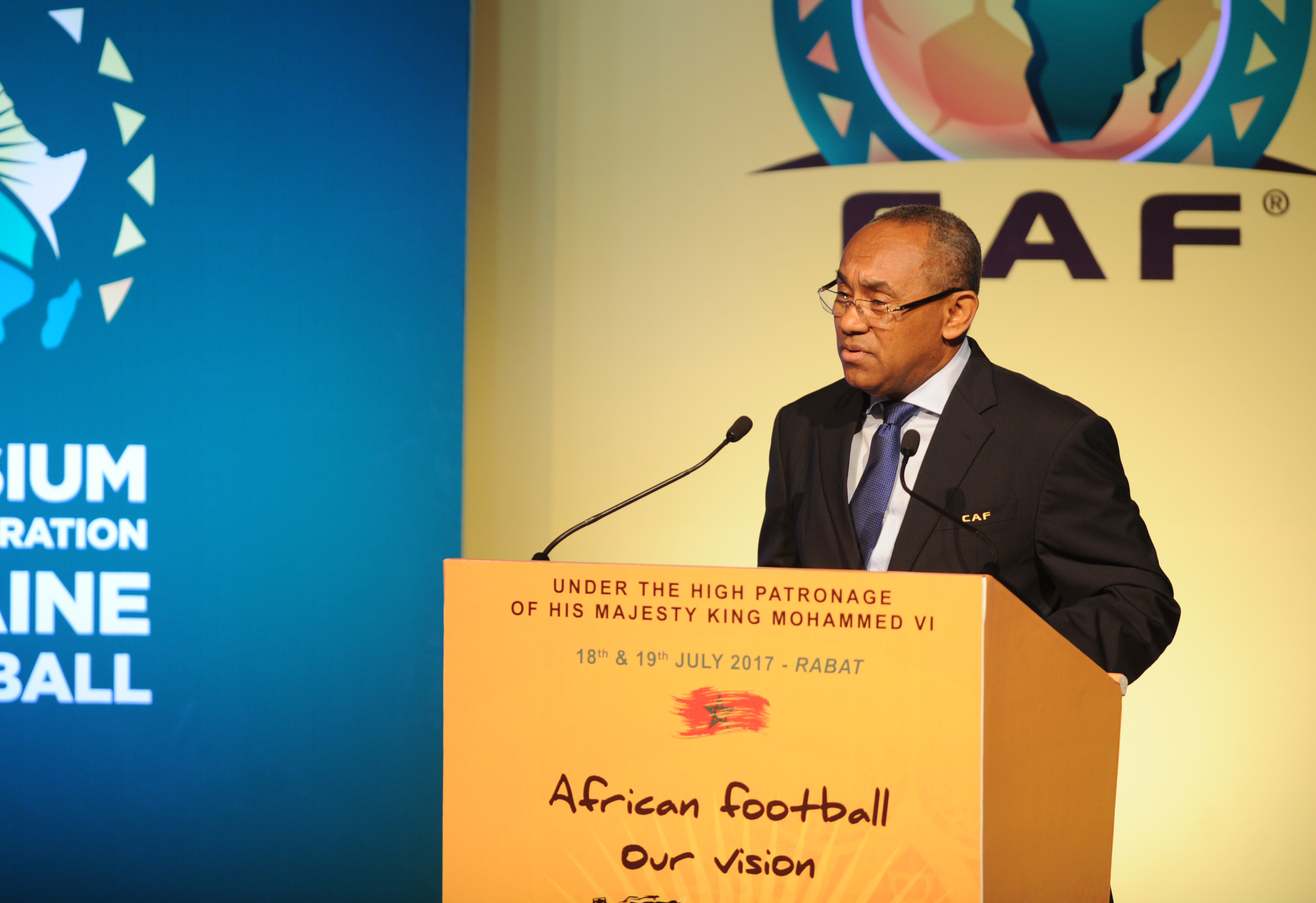 أحمد أحمد: مناظرة  الكاف  بالمغرب أكبر تجمع لعائلة كرة القدم لم يسبق لإفريقيا استضافته