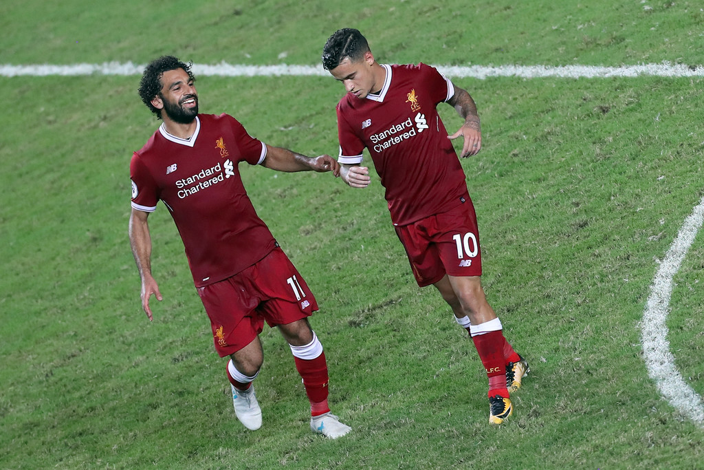 صلاح وكوتينيو يهديان ليفربول كأس البطولة الممتازة في آسيا