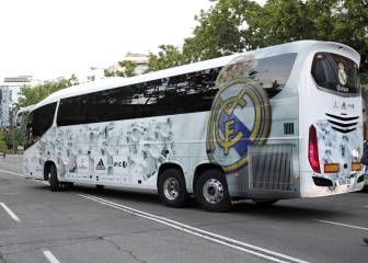 ريال مدريد لن يستخدم حافلته في زيارة جيرونا لأسباب أمنية