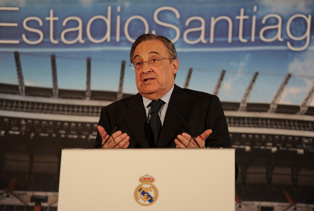 رئيس ريال مدريد يعلق بحمكة على أزمة انفصال كاطالونيا
