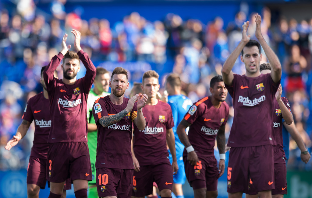 برشلونة يكرر رغبته بالاستمرار في البطولة الاسبانية