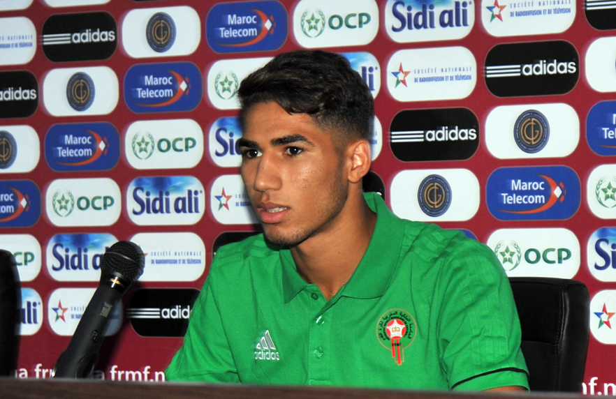 حكيمي: أنا جاهز لأي مركز