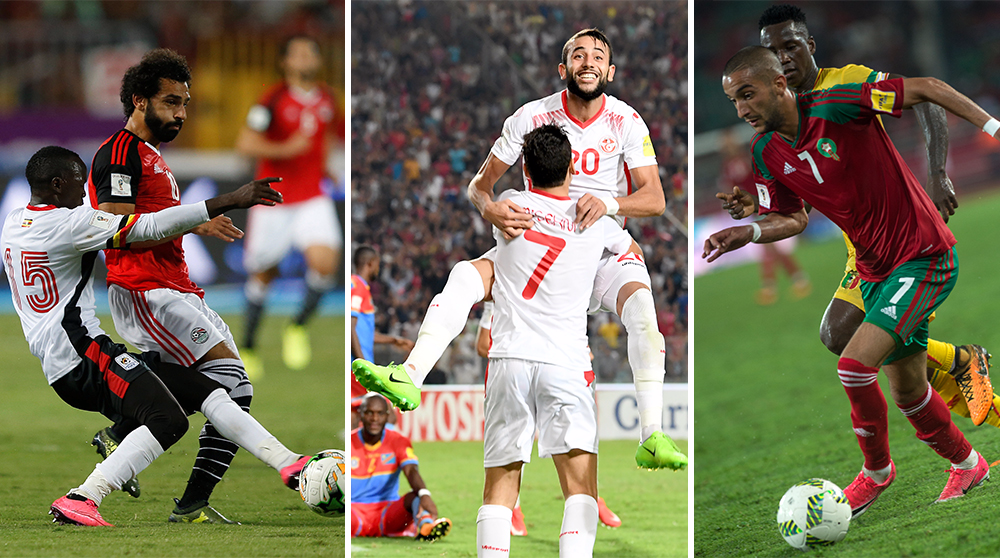 فرضيات تأهل تونس ومصر والمغرب للمونديال