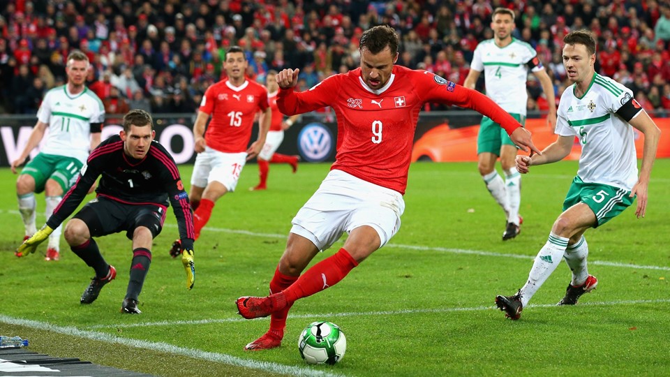 ملحق مونديال 2018: سويسرا الى النهائيات على حساب ايرلندا الشمالية