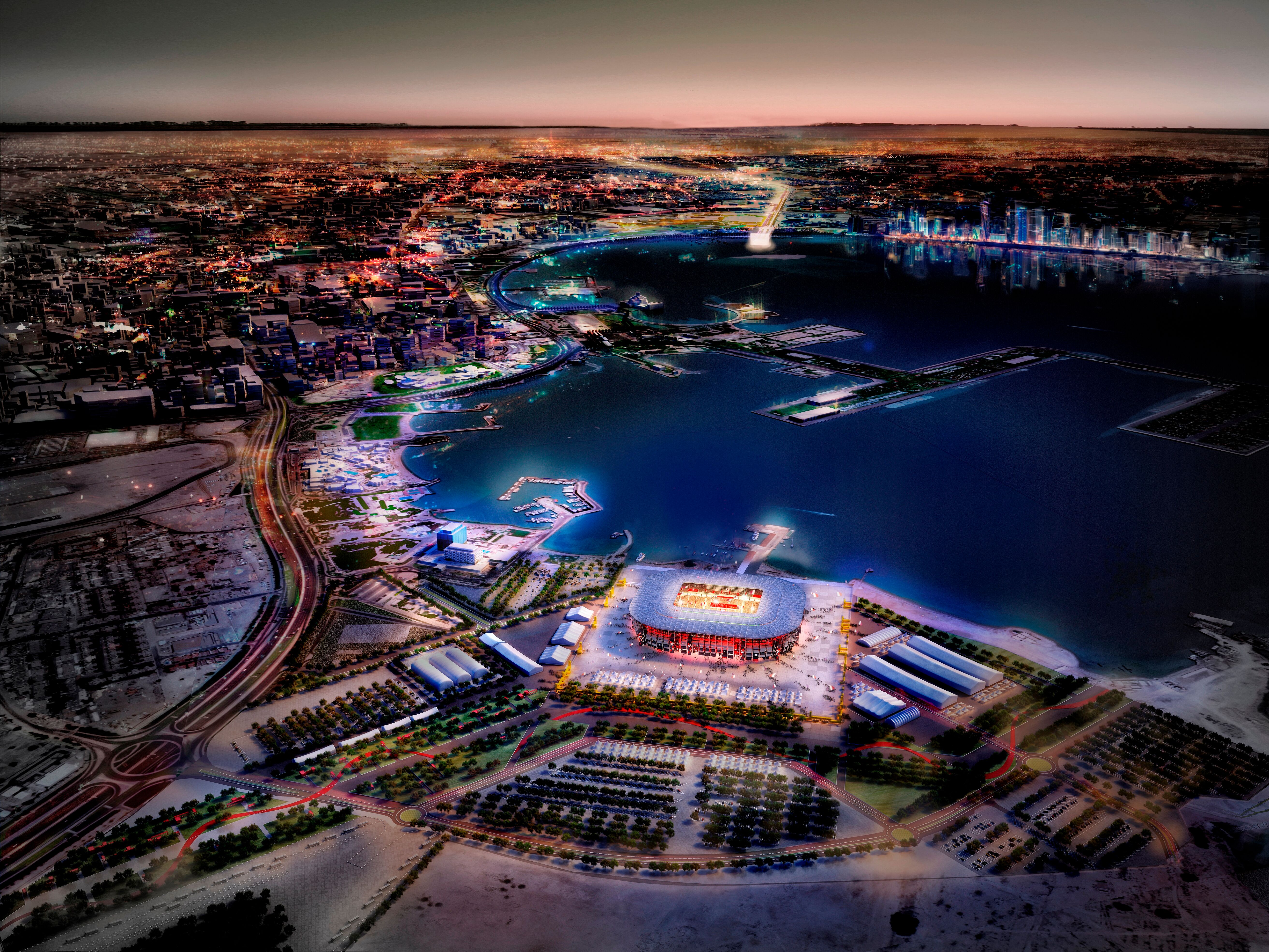 قطر تكشف عن تصميم سابع ملاعب مونديال 2022