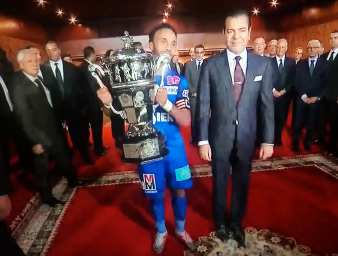 الرجاء البيضاوي يفوز بكأس العرش الثامنة في تاريخه
