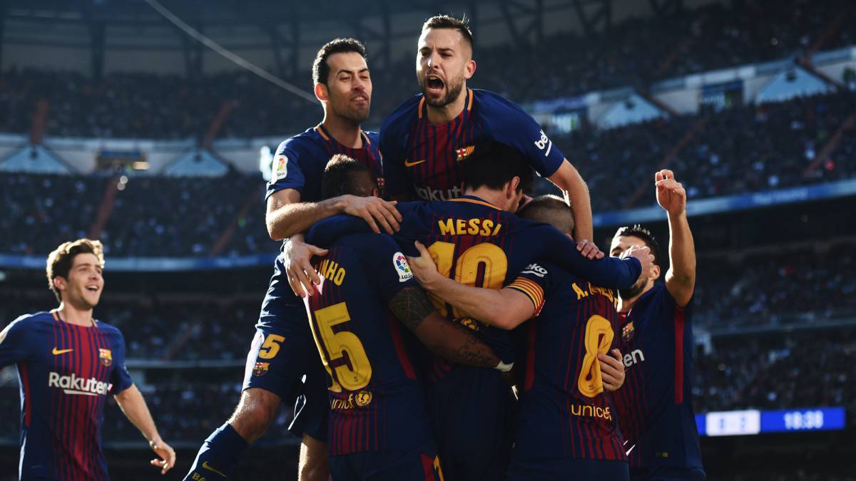 برشلونة يحسم الـ كلاسيكو  في معقل ريال مدريد