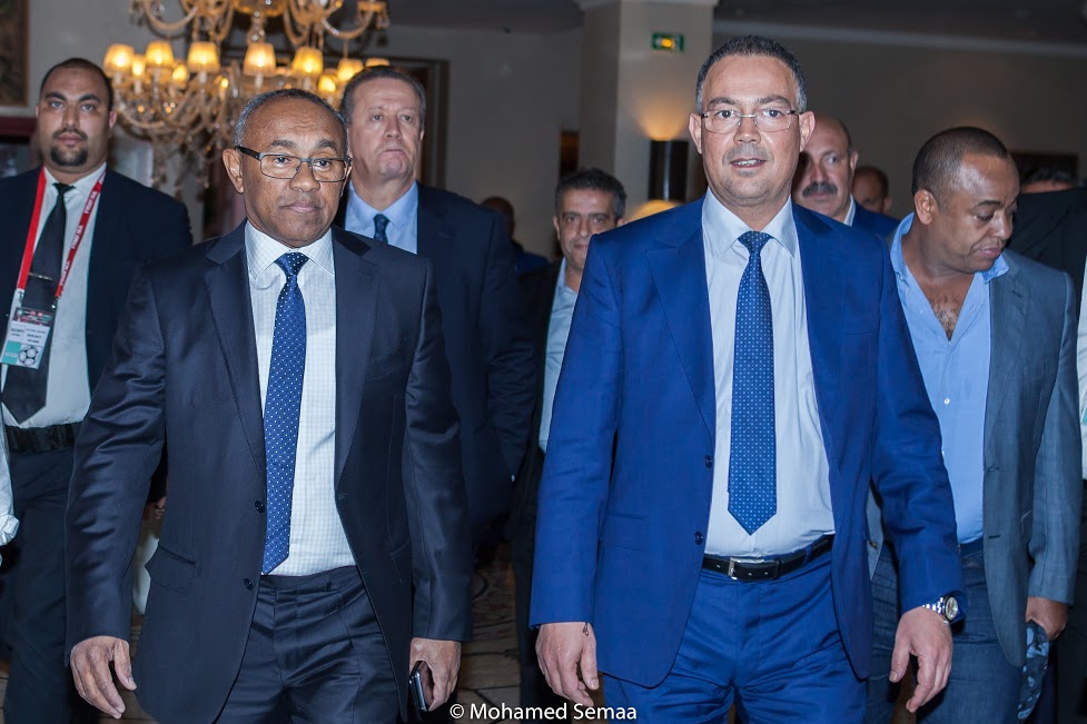 رئيس الكاف يطلب دعم الأوروبيين للملف المغربي