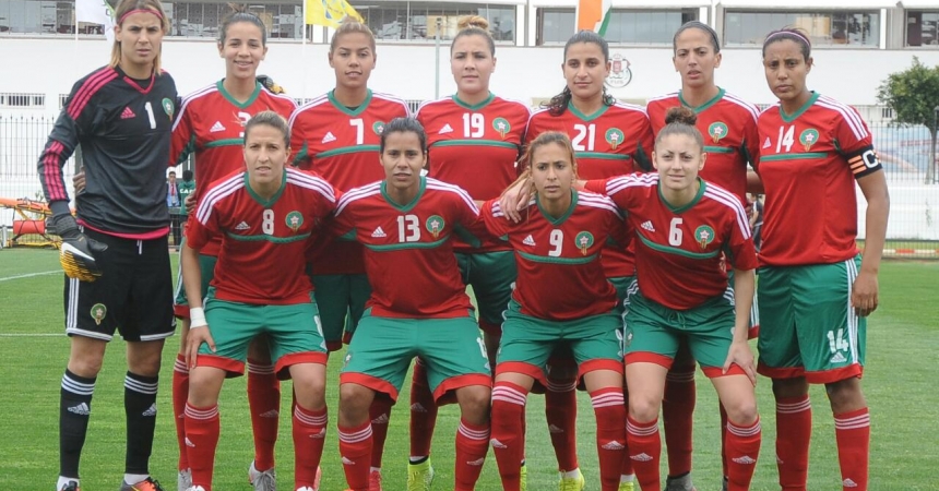 تعادل المنتخب النسوي المغربي امام الفيلة