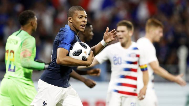 فرنسا تتفادى الخسارة امام الولايات المتحدة