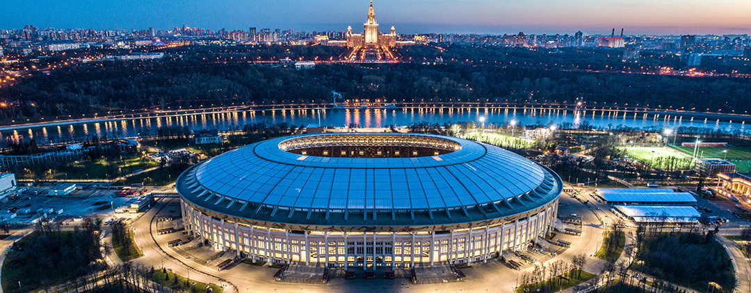 ملعب الافتتاح مستعد للحفل الكبير