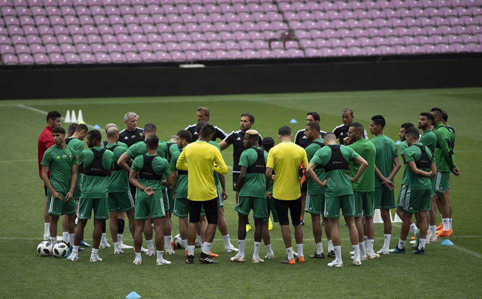 بالصور.. الحصة التدريبية للمنتخب الوطني طبعتها الجدية والتركيز