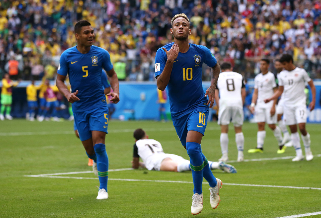 مونديال 2018: كوتينيو ونيمار ينقذان البرازيل أمام كوستاريكا