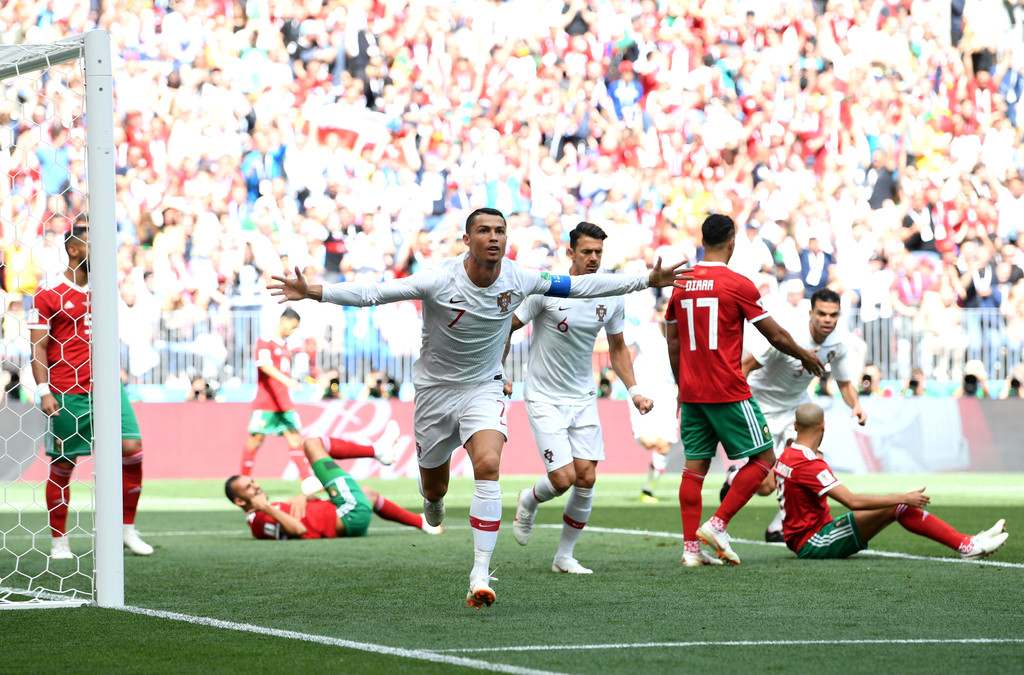 رونالدو يصبح كبير هدافي أوروبا بعد هز شباك المغرب