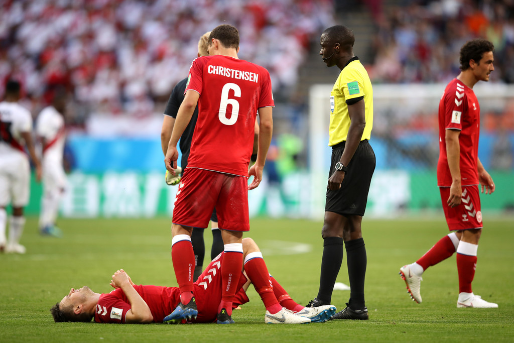 كفيست لاعب وسط الدنمارك يغادر كأس العالم بسبب إصابة