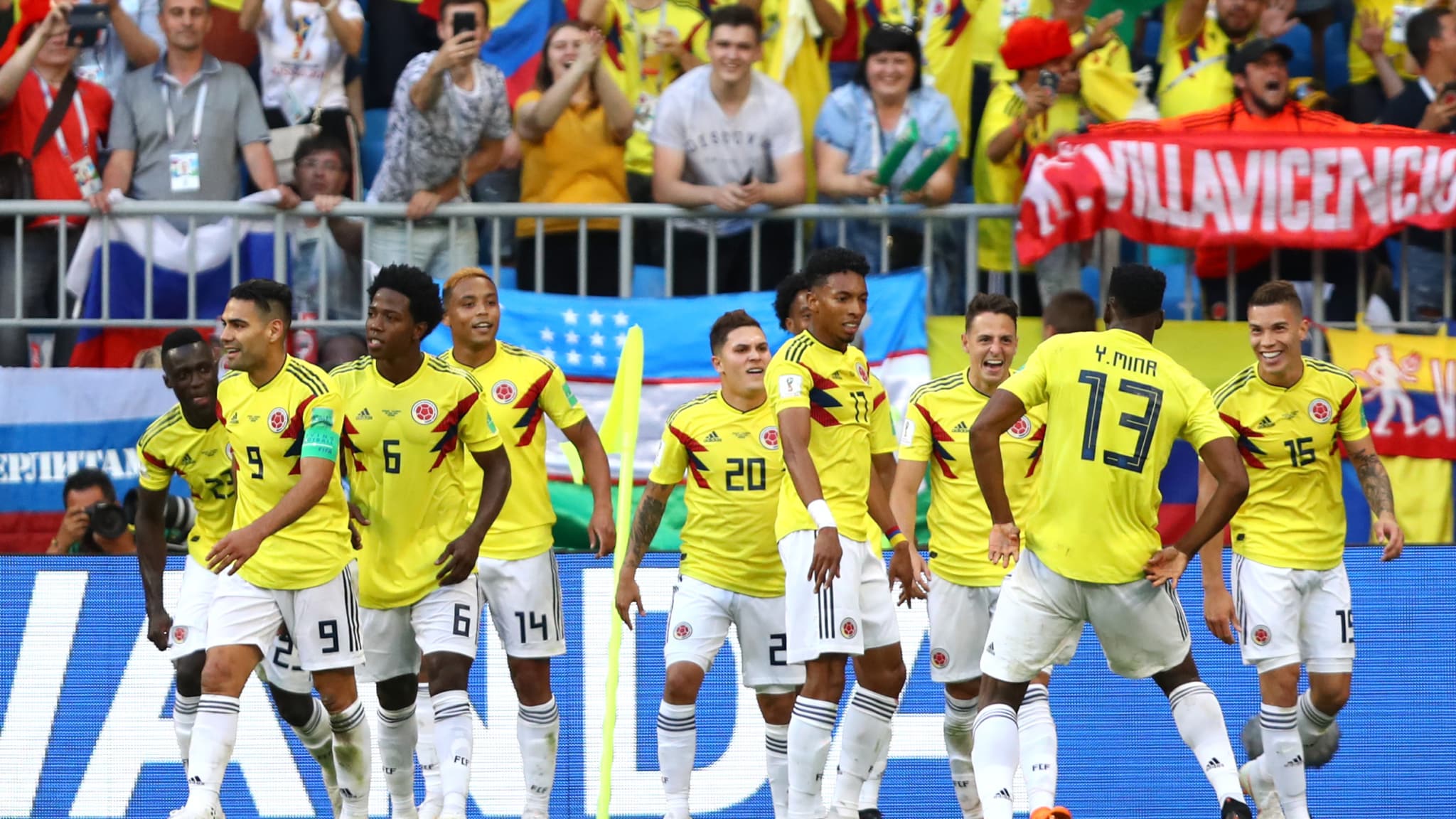 كولومبيا تفوز على السنيغال وتتأهل للدور المقبل