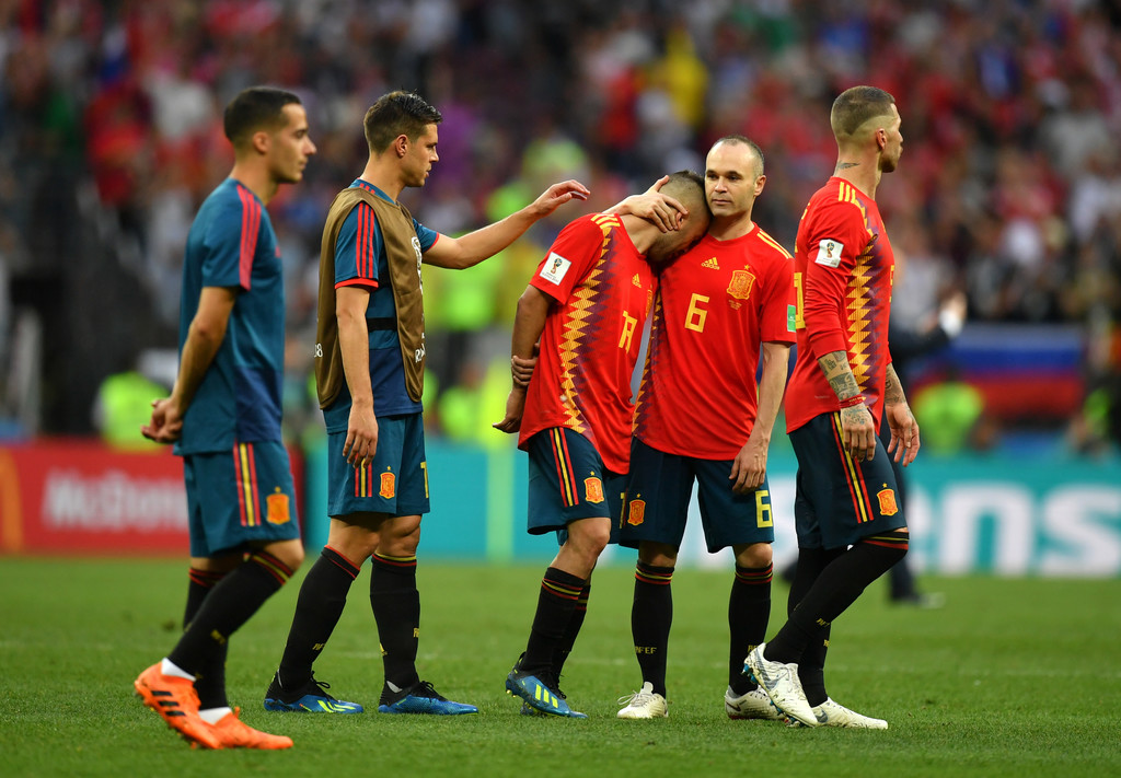 مونديال 2018: إنييستا حزين لاعتزال اللعب الدولي بالاقصاء