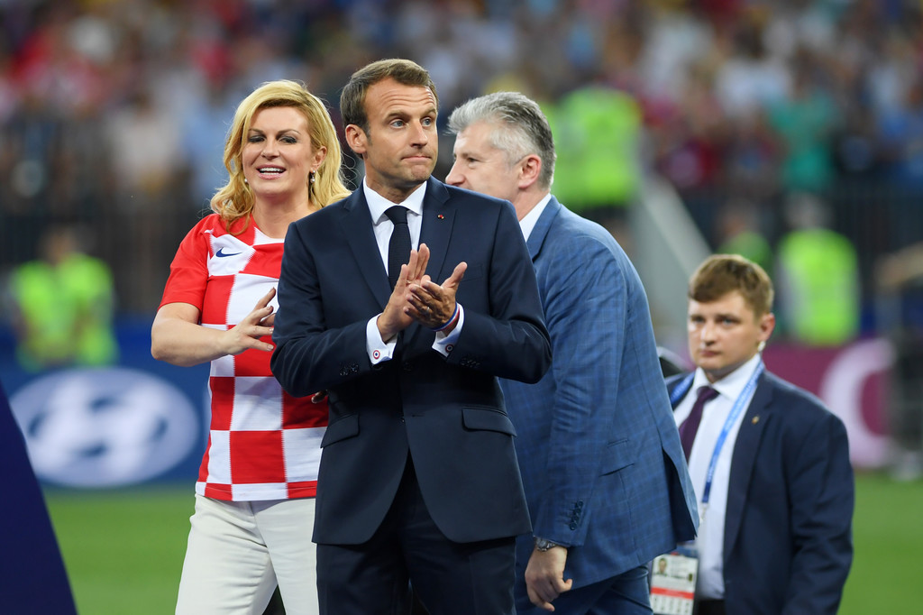 مونديال 2018: ماكرون يشكر لاعبي المنتخب الفرنسي بعد إحراز اللقب
