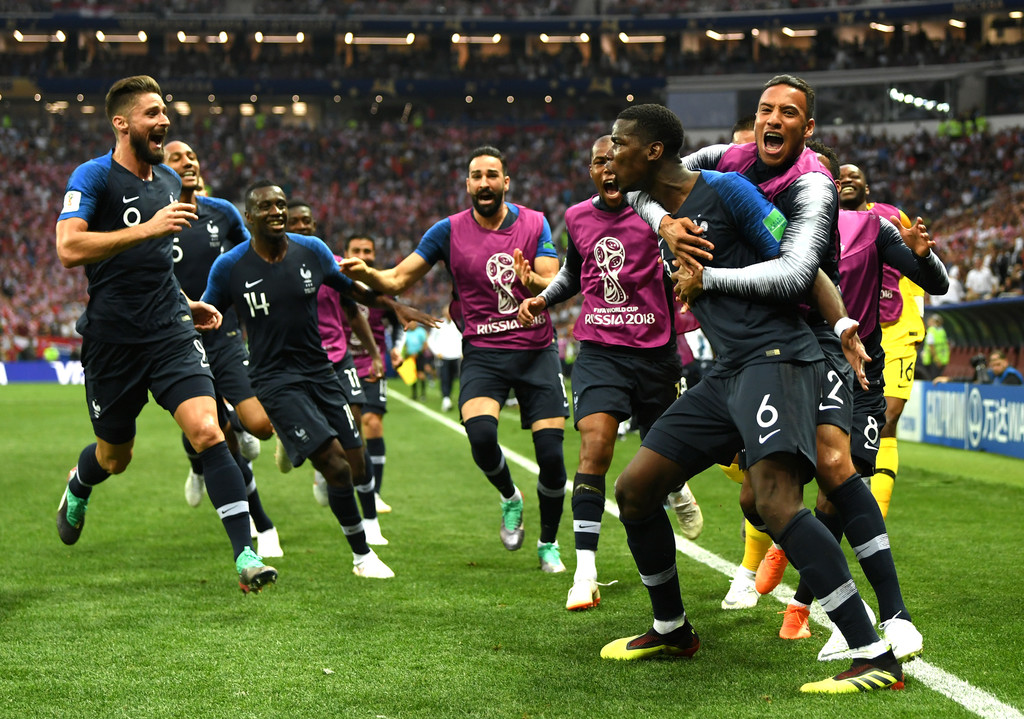 مونديال 2018: المنتخب الفرنسي يتوج باللقب العالمي للمرة الثانية في تاريخه