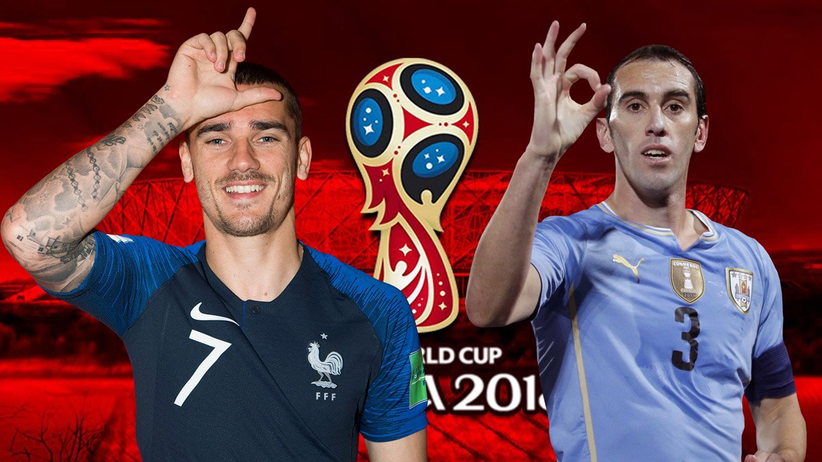 مونديال 2018: فرنسا-الأوروغواي مباراة الصديقين غريزمان وغودين