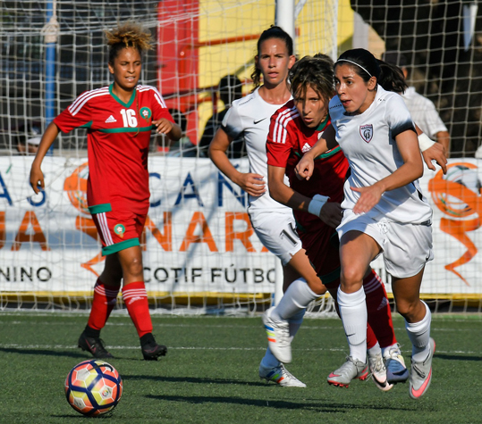 دوري كوتيف.. المنتخب النسوي المغربي ينهزم أمام إف.سي مدريد الإسباني