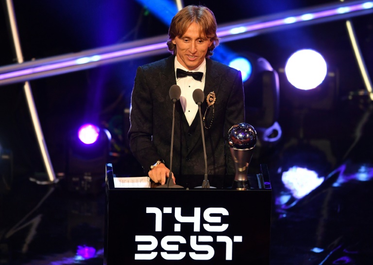جوائز فيفا: الكرواتي لوكا مودريتش أفضل لاعب