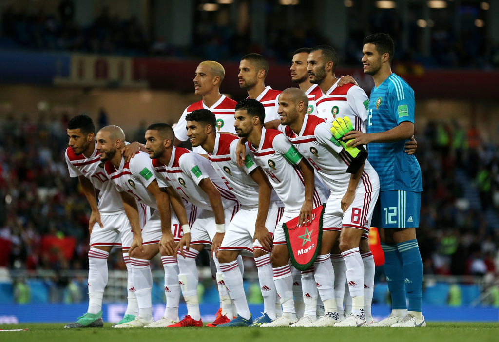 المنتخب المغربي بقوته الضاربة أمم الكامرون