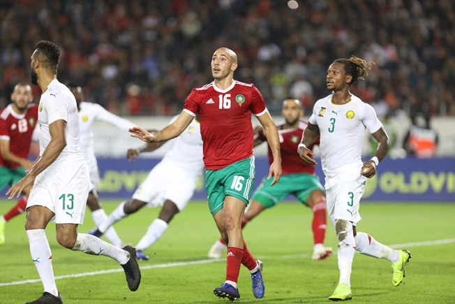 تصفيات كأس إفريقيا 2019.. المغرب - الكامرون 2-0 (بطاقة تقنية)